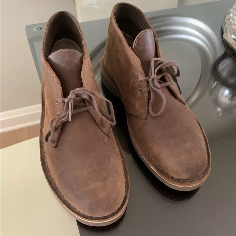 Men’s Clarks Dessert Boot size 7 Preowned